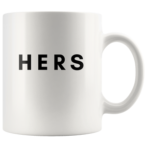 His and Hers playful combo mugs