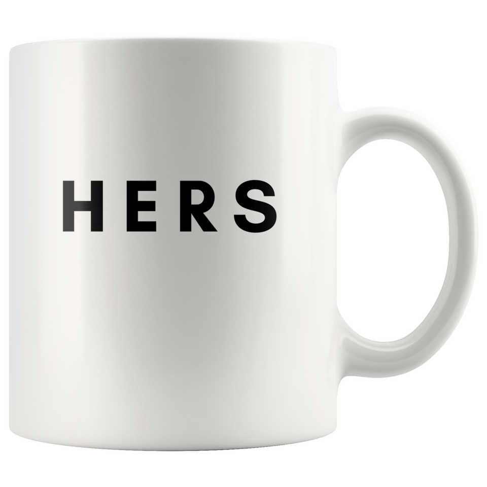 His and Hers playful combo mugs