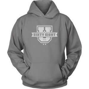 68 + U hoodie - Unisex Hoodie / Grey / M - T-shirt