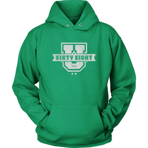 68 + U hoodie - Unisex Hoodie / Kelly Green / M - T-shirt