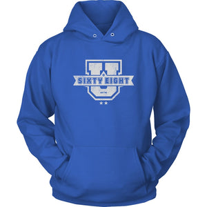 68 + U hoodie - Unisex Hoodie / Royal Blue / M - T-shirt