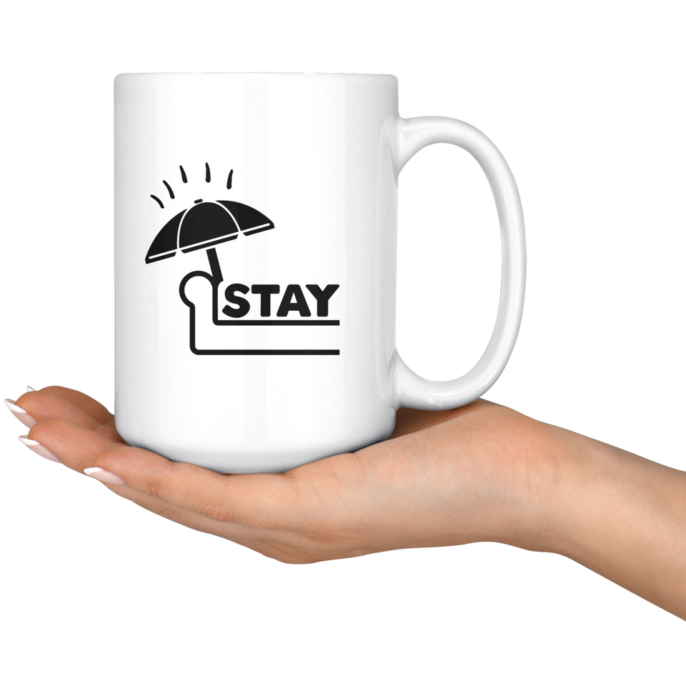 You stay, I stay, we all stay - Staycation with these combo mugs!