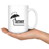 You stay, I stay, we all stay - Staycation with these combo mugs!