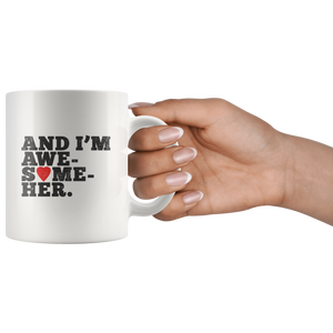 Who is awesome??!! Playful gift combo mugs