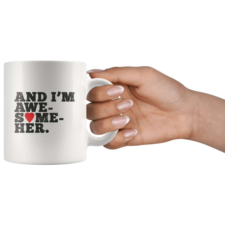 Who is awesome??!! Playful gift combo mugs