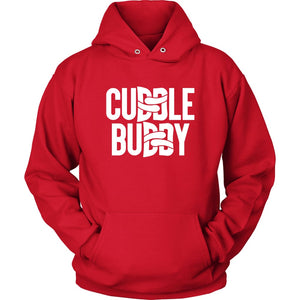 Cuddle Buddy matching couple hoodies - T-shirt