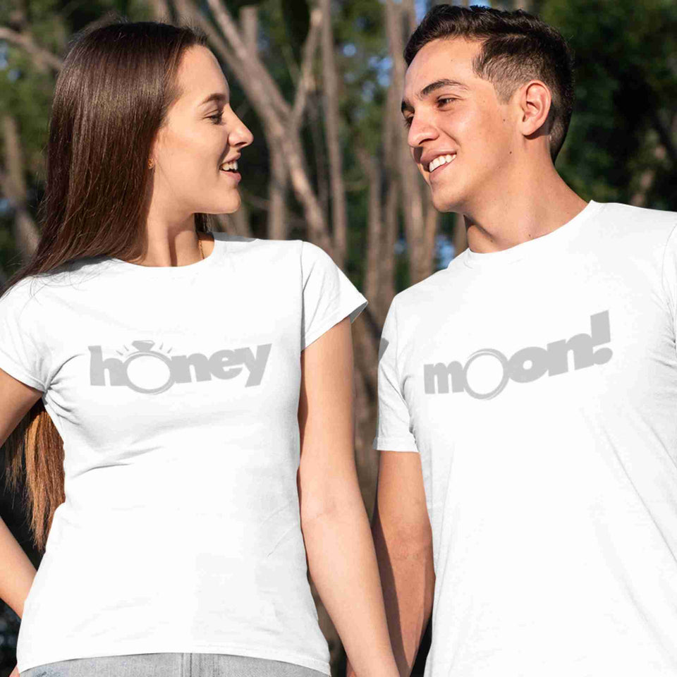 Honey Moon combo gift tshirts