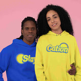 StayCation gift couples hoodie set