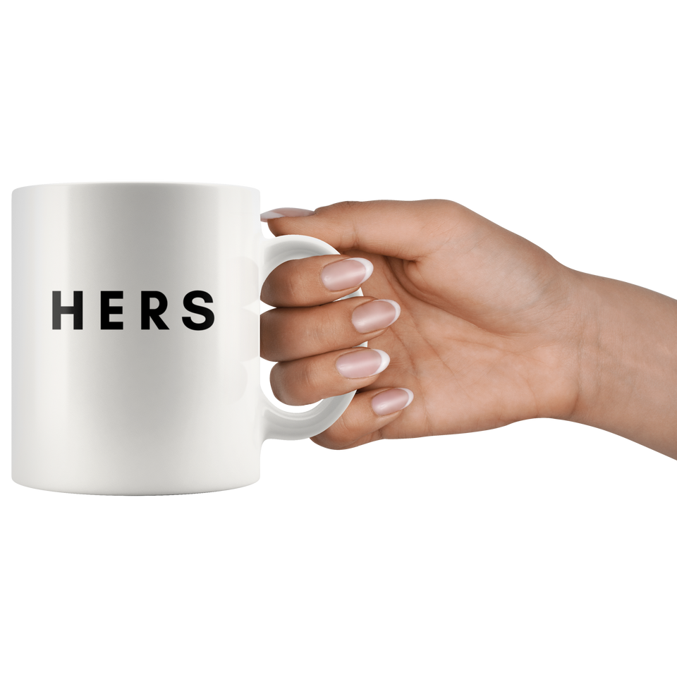 His and Hers playful combo mugs