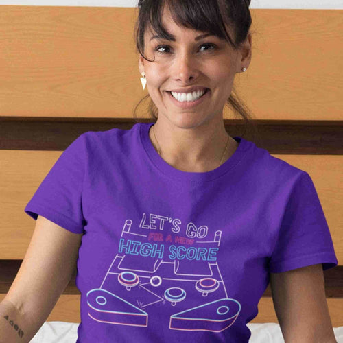 Let’s Go for a New High Score! tshirt - T-shirt
