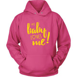 My Baby Loves Me hoodie - Unisex Hoodie / Sangria / S - 