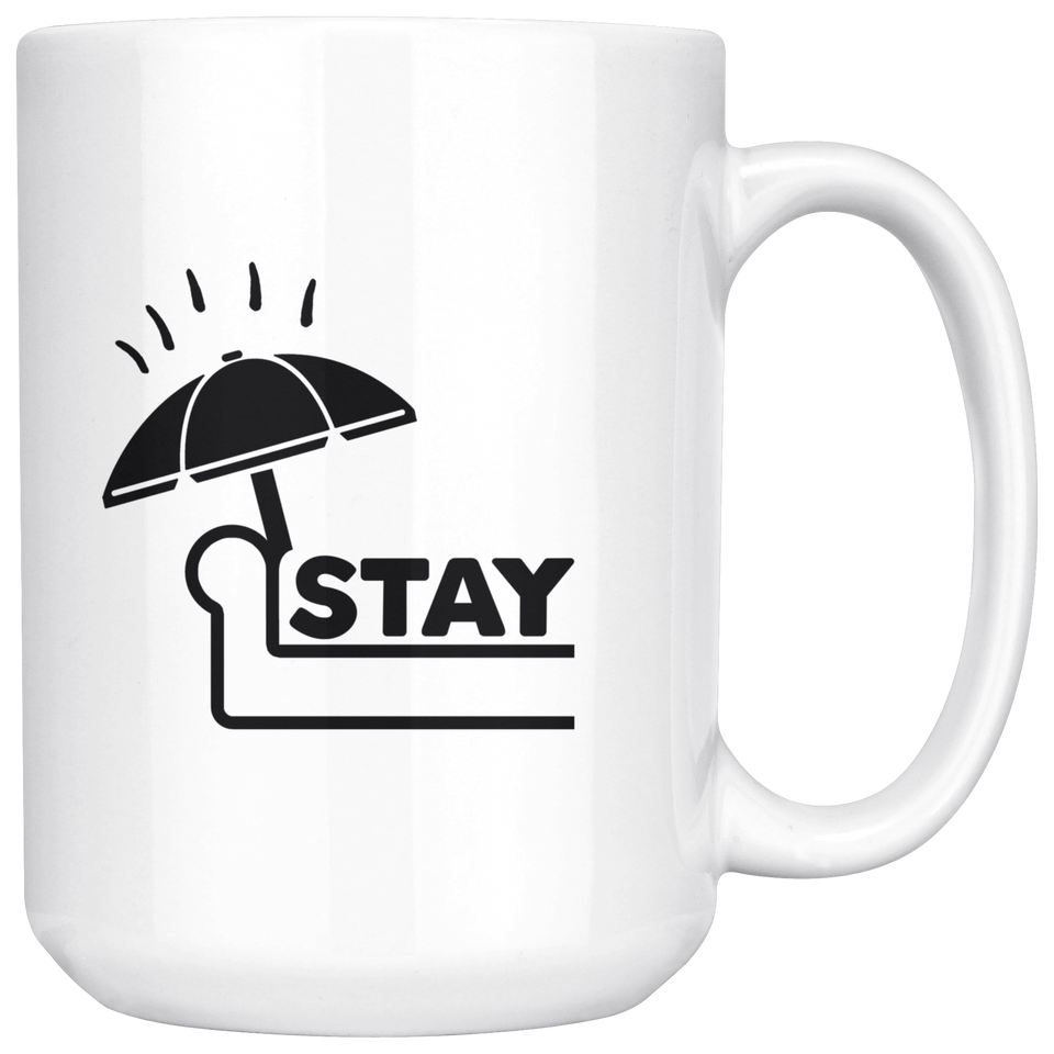 You stay, I stay, we all stay - Staycation with these combo mugs!