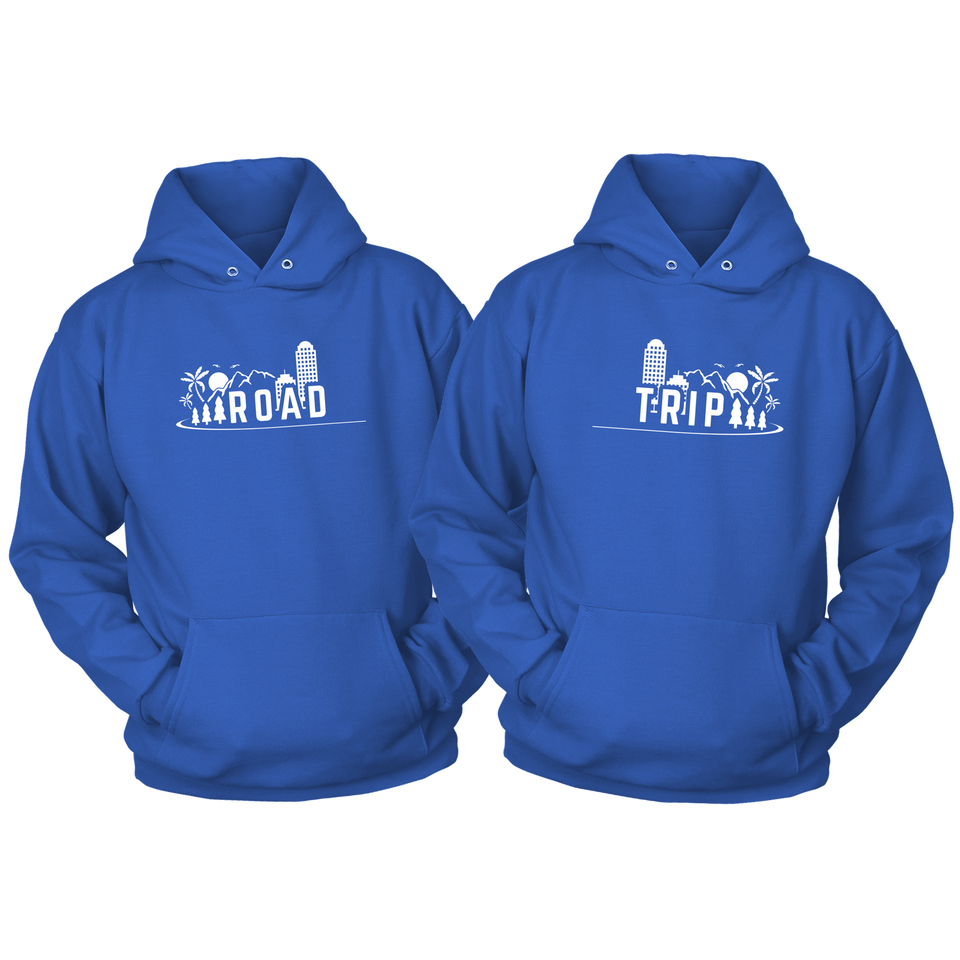 Road Trip matching couple hoodies - S / S - T-shirt