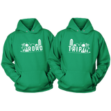 RV themed Road Trip matching couple hoodies - S / S - 