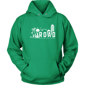 RV themed Road Trip matching couple hoodies - T-shirt