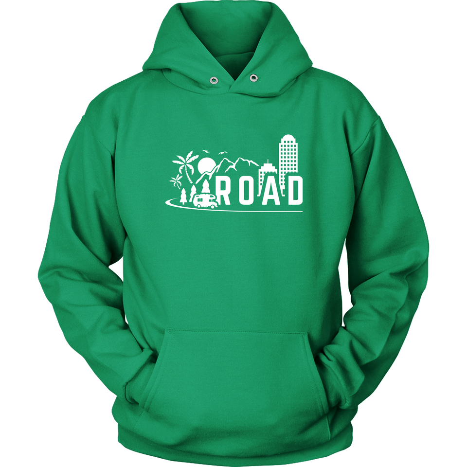 RV themed Road Trip matching couple hoodies - T-shirt