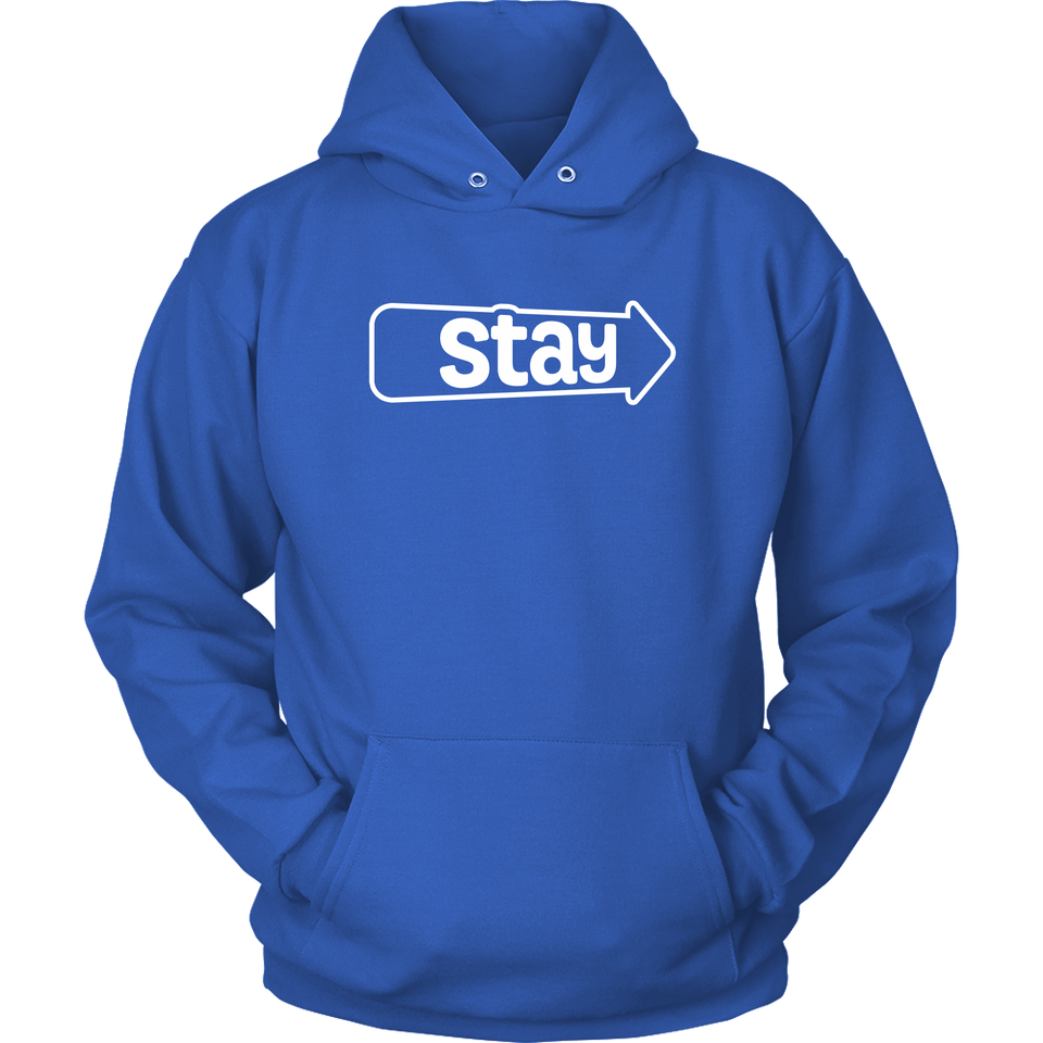 StayCation gift couple hoodies combo set