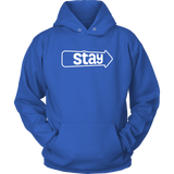 StayCation gift couple hoodies combo set