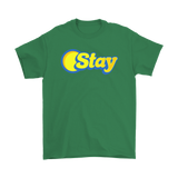 StayCation gift couple t-shirt combo set