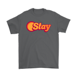 StayCation gift couples t-shirt combo set