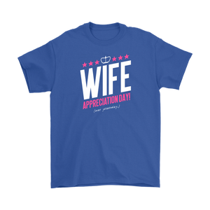 Husband and Wife Appreciation Day - couples t-shirt