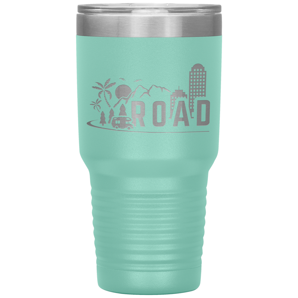 ROAD Trip in the RV - fun matching tumbler 1 of 2