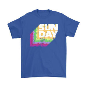 Sunday Funday gift couple t-shirt combo set - T-shirt