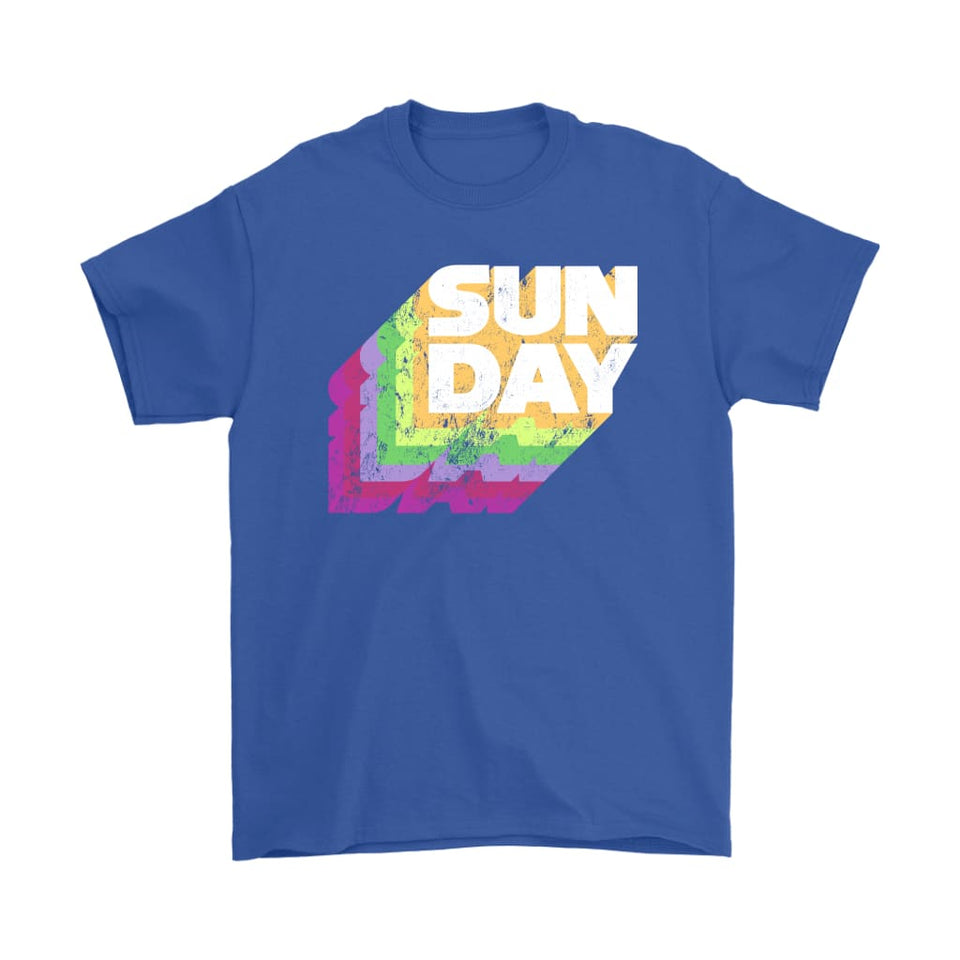 Sunday Funday gift couple t-shirt combo set - T-shirt