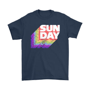 Sunday Funday gift couple t-shirt combo set - T-shirt