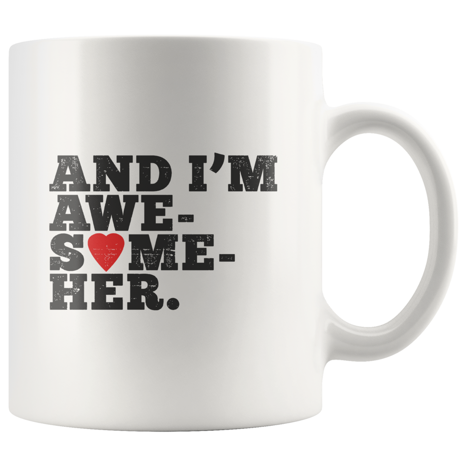 Who is awesome??!! Playful gift combo mugs