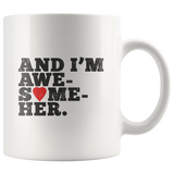 Who is awesome??!! Playful gift combo mugs