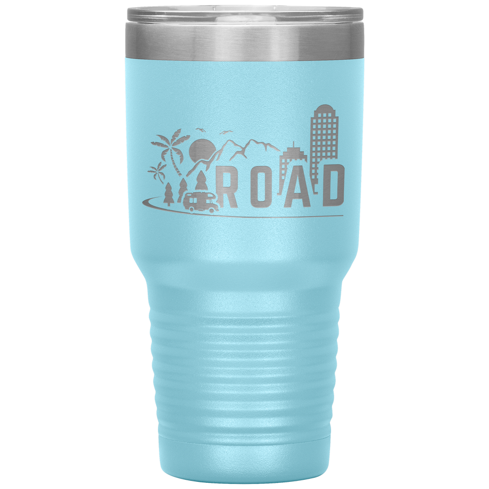 ROAD Trip in the RV - fun matching tumbler 1 of 2